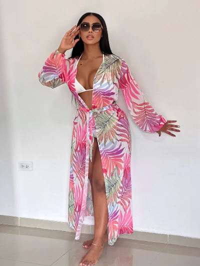 Vestido de baño tela crepé - 00983