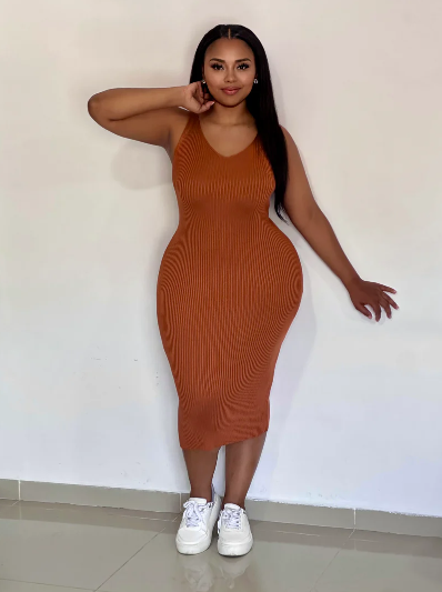 Vestido en hilo - 4454