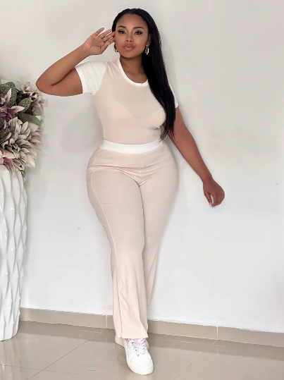 CONJUNTO ALGODON MANGA BLANCA - TZ4018